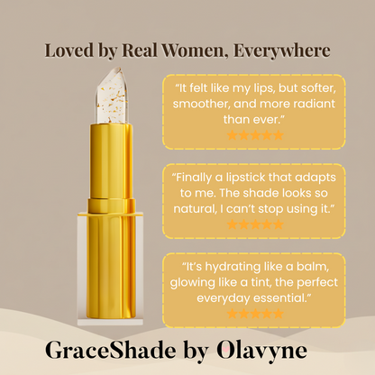 Olavyne GraceShade™ pH-Adapting Lipstick
